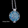 1pcs Aroma Diffuser Necklace Open Antique